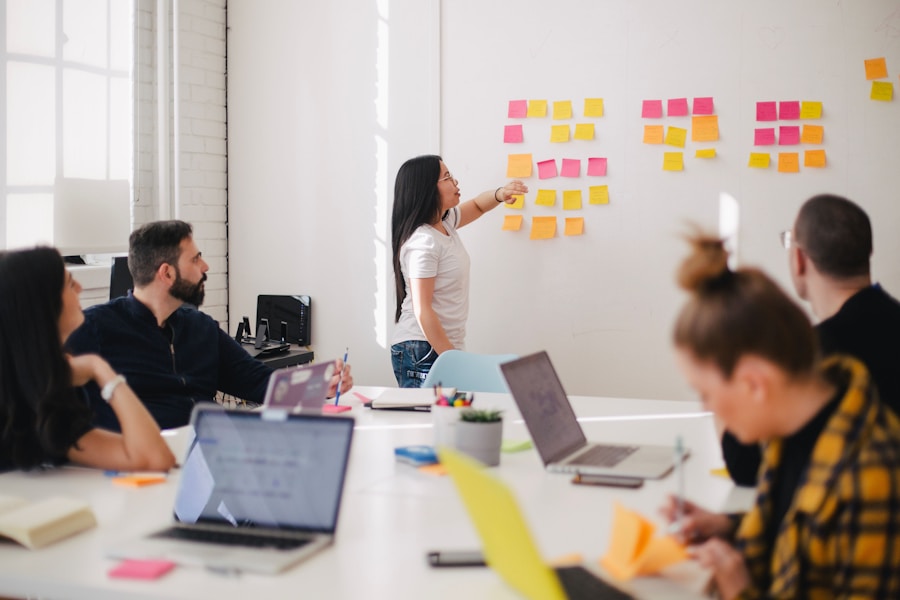 Team at work